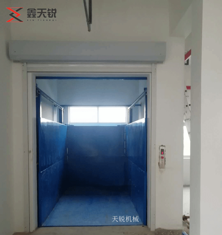 保山上货专用导轨式升降货梯